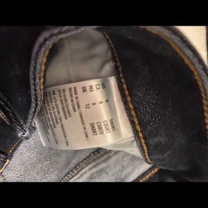 High Rise dark wash Jeggings